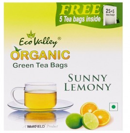 Eco Valley Organic Green Sunny Lemony  Box  25 pcs